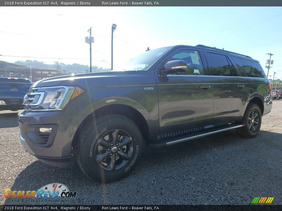 2018 Ford Expedition XLT 4x4 Magnetic / Ebony Photo #7