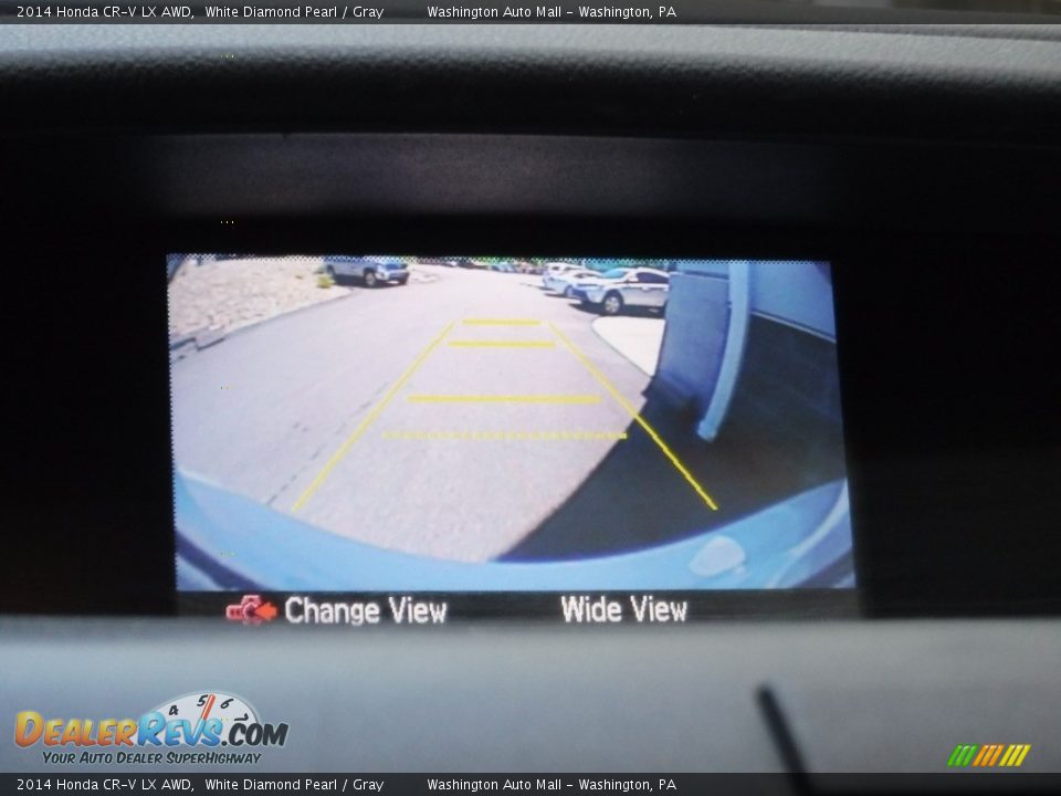 2014 Honda CR-V LX AWD White Diamond Pearl / Gray Photo #16