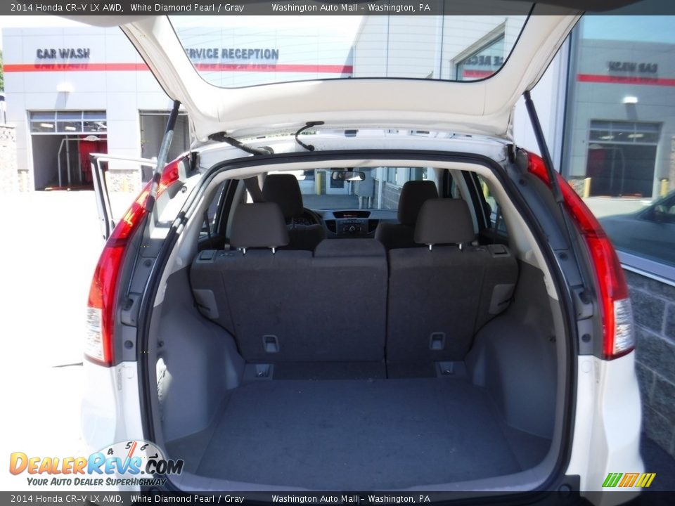 2014 Honda CR-V LX AWD White Diamond Pearl / Gray Photo #21