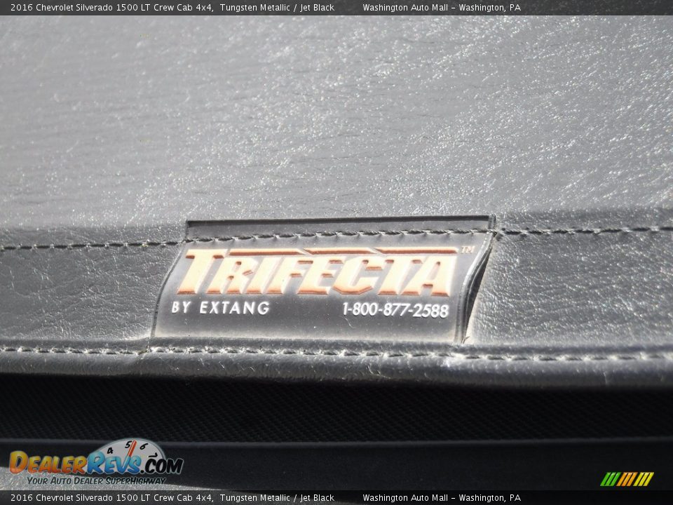 2016 Chevrolet Silverado 1500 LT Crew Cab 4x4 Tungsten Metallic / Jet Black Photo #13
