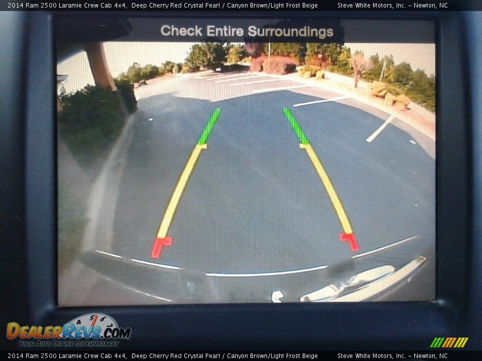 2014 Ram 2500 Laramie Crew Cab 4x4 Deep Cherry Red Crystal Pearl / Canyon Brown/Light Frost Beige Photo #22