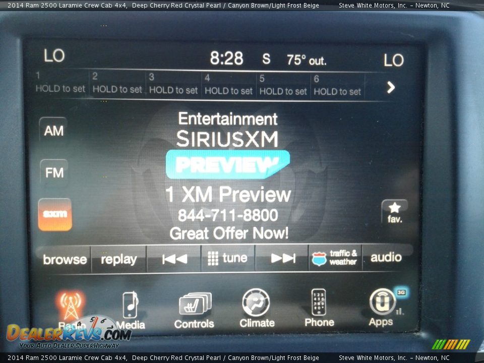 2014 Ram 2500 Laramie Crew Cab 4x4 Deep Cherry Red Crystal Pearl / Canyon Brown/Light Frost Beige Photo #23