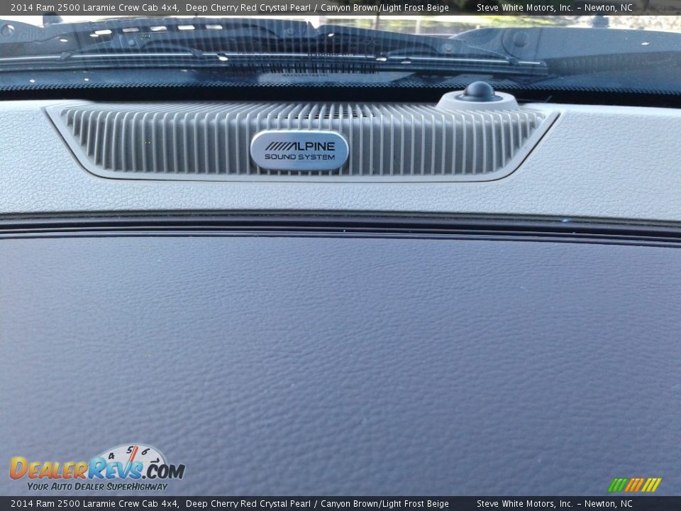 2014 Ram 2500 Laramie Crew Cab 4x4 Deep Cherry Red Crystal Pearl / Canyon Brown/Light Frost Beige Photo #30
