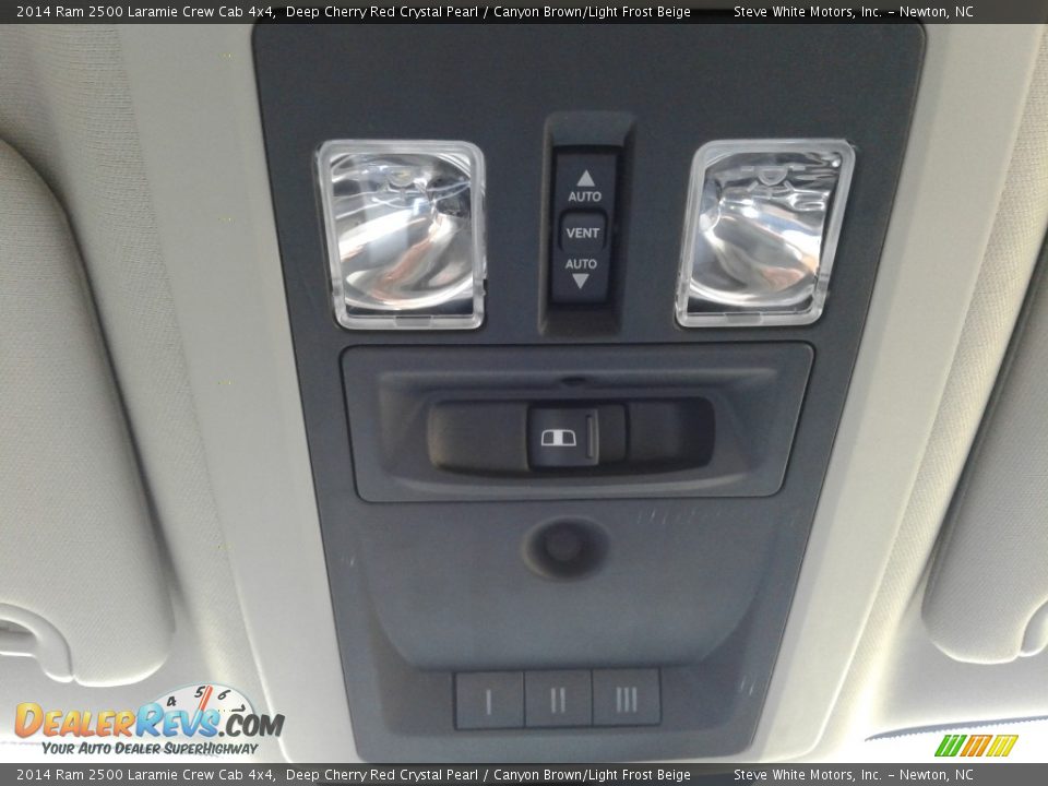 2014 Ram 2500 Laramie Crew Cab 4x4 Deep Cherry Red Crystal Pearl / Canyon Brown/Light Frost Beige Photo #32