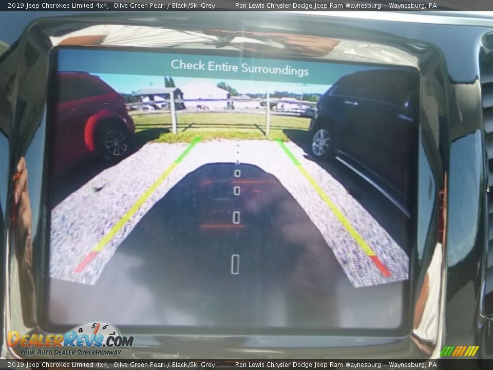 2019 Jeep Cherokee Limited 4x4 Olive Green Pearl / Black/Ski Grey Photo #19