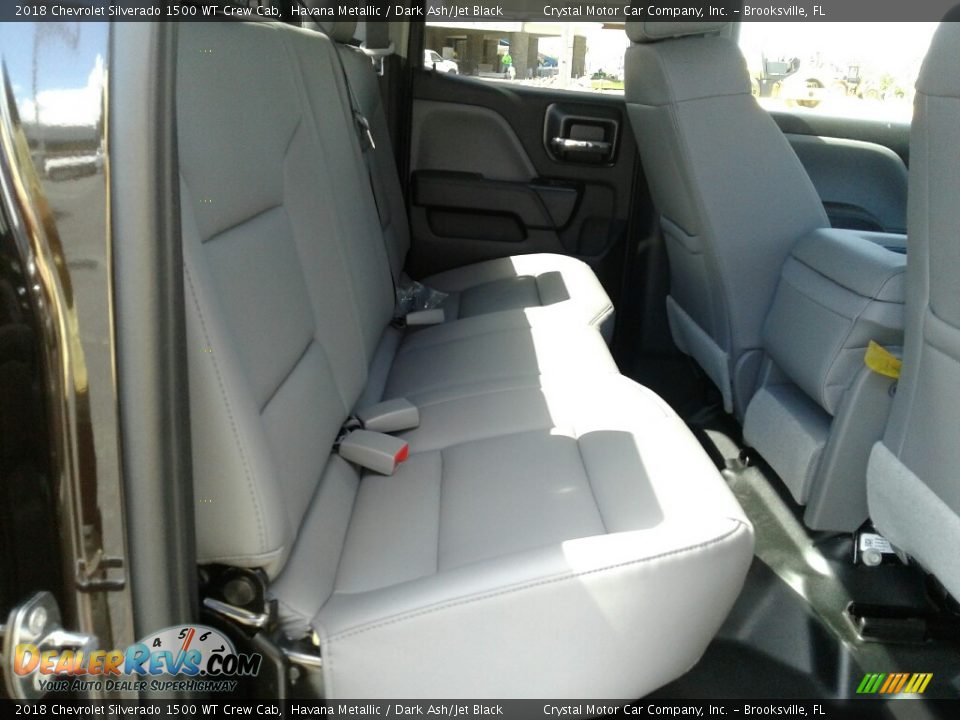 2018 Chevrolet Silverado 1500 WT Crew Cab Havana Metallic / Dark Ash/Jet Black Photo #11