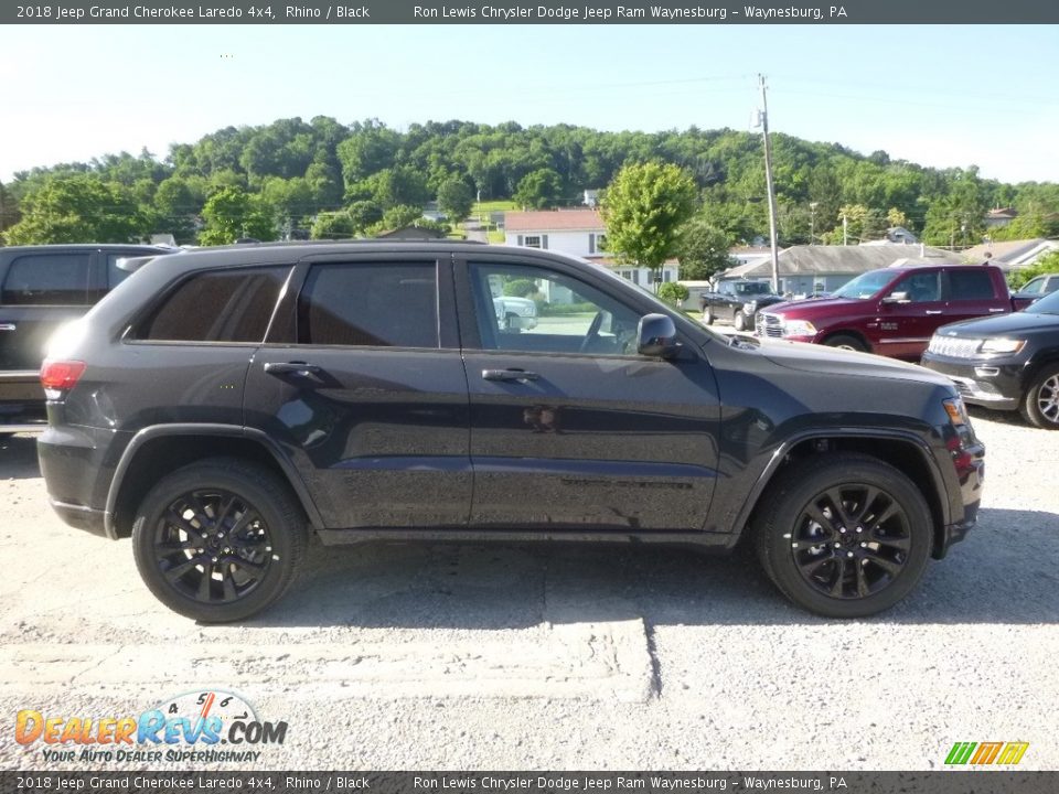 2018 Jeep Grand Cherokee Laredo 4x4 Rhino / Black Photo #6