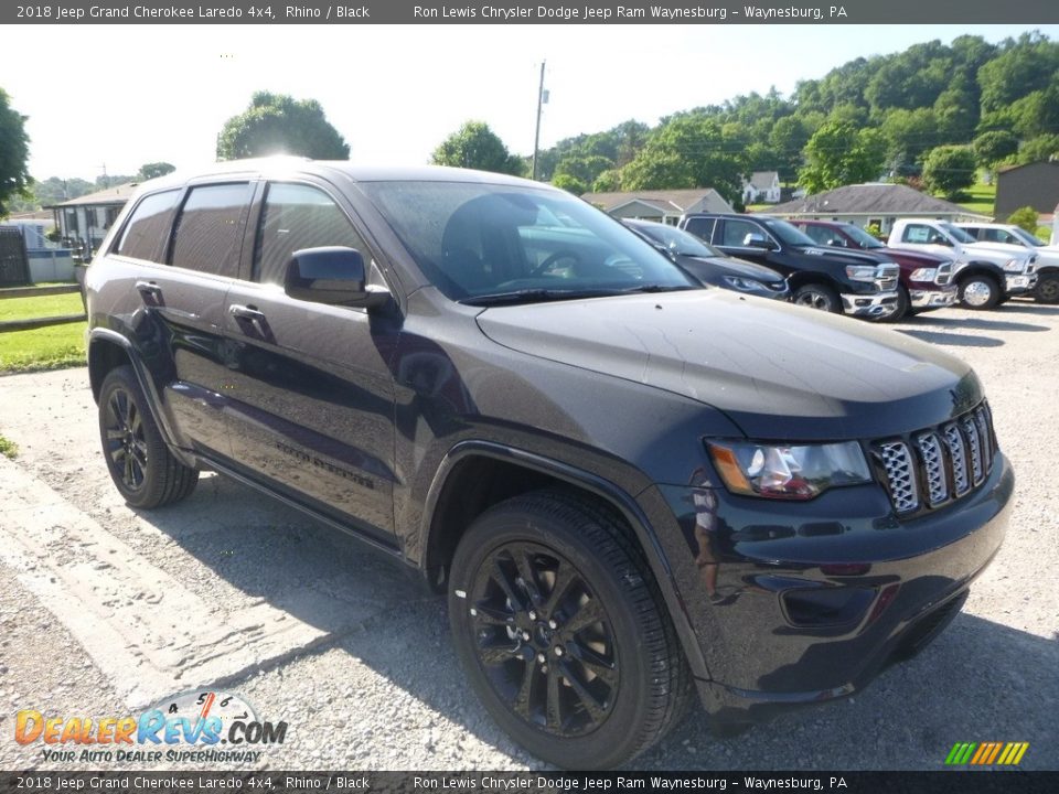 2018 Jeep Grand Cherokee Laredo 4x4 Rhino / Black Photo #7
