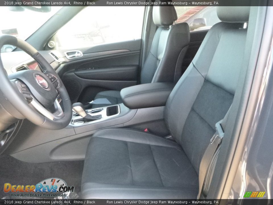 2018 Jeep Grand Cherokee Laredo 4x4 Rhino / Black Photo #12