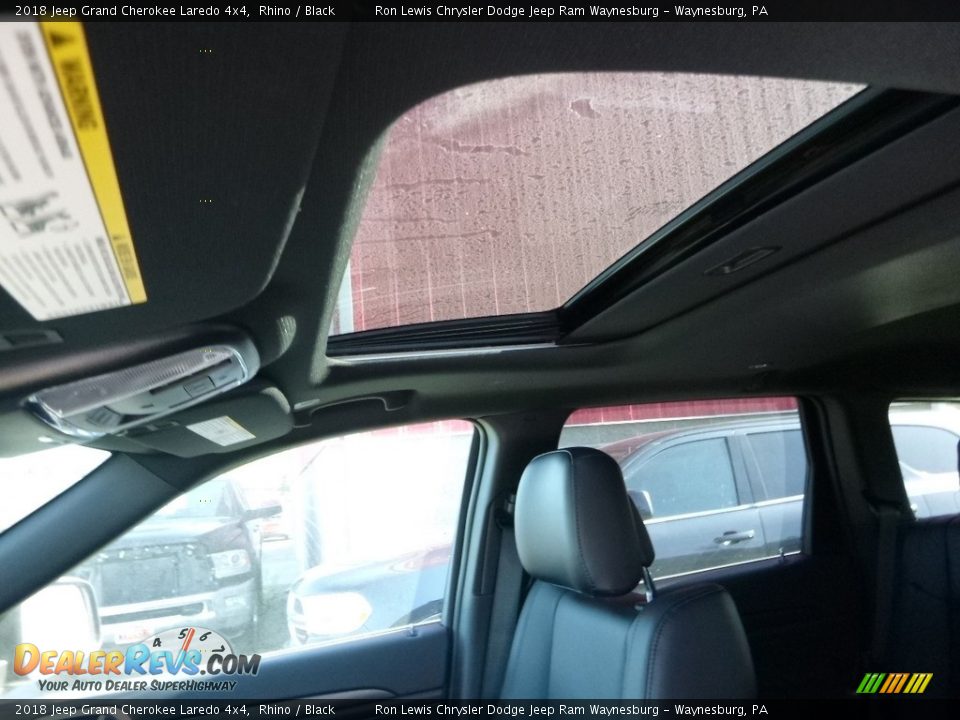 2018 Jeep Grand Cherokee Laredo 4x4 Rhino / Black Photo #14