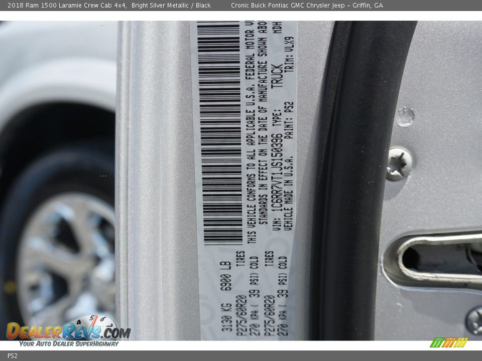 Ram Color Code PS2 Bright Silver Metallic