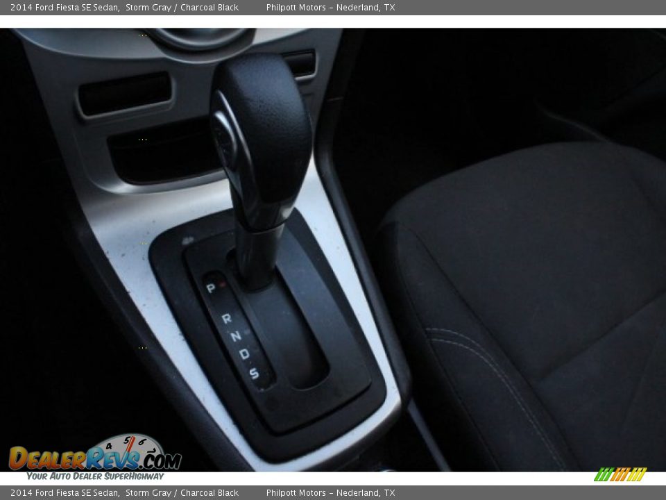 2014 Ford Fiesta SE Sedan Storm Gray / Charcoal Black Photo #19