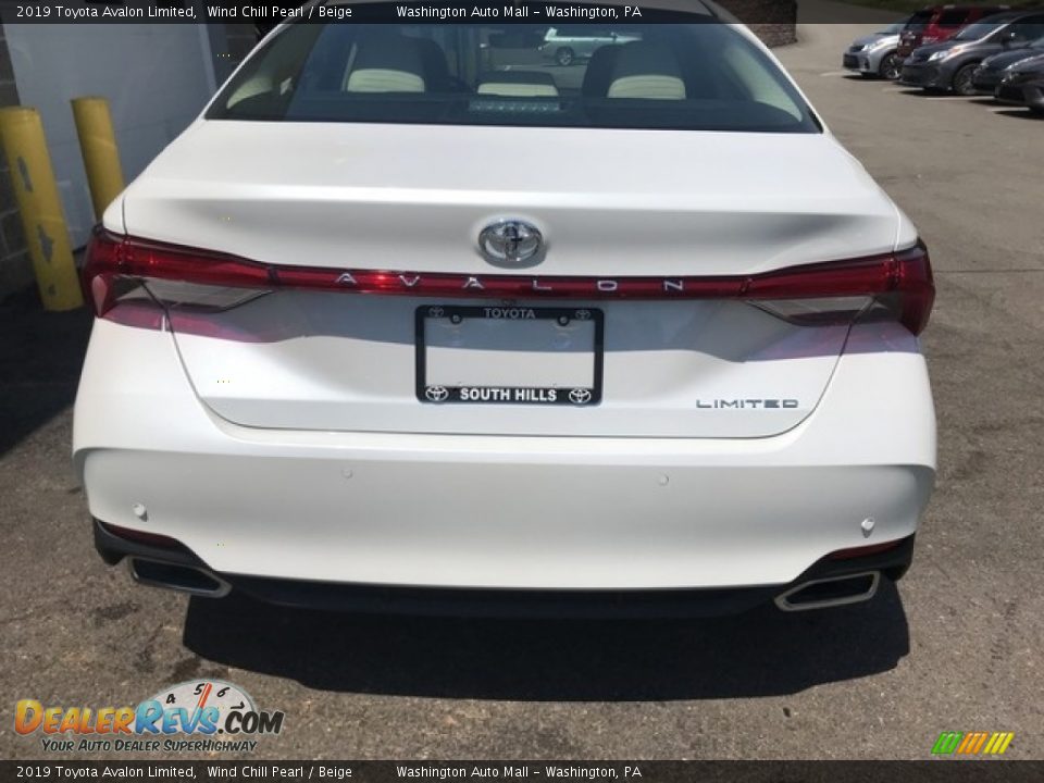 2019 Toyota Avalon Limited Wind Chill Pearl / Beige Photo #3