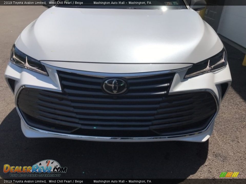 2019 Toyota Avalon Limited Wind Chill Pearl / Beige Photo #7