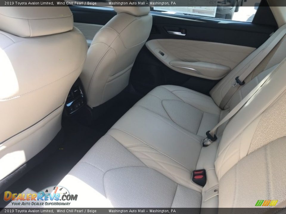 2019 Toyota Avalon Limited Wind Chill Pearl / Beige Photo #18