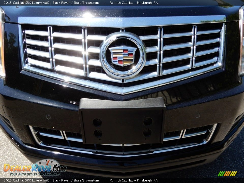 2015 Cadillac SRX Luxury AWD Black Raven / Shale/Brownstone Photo #9