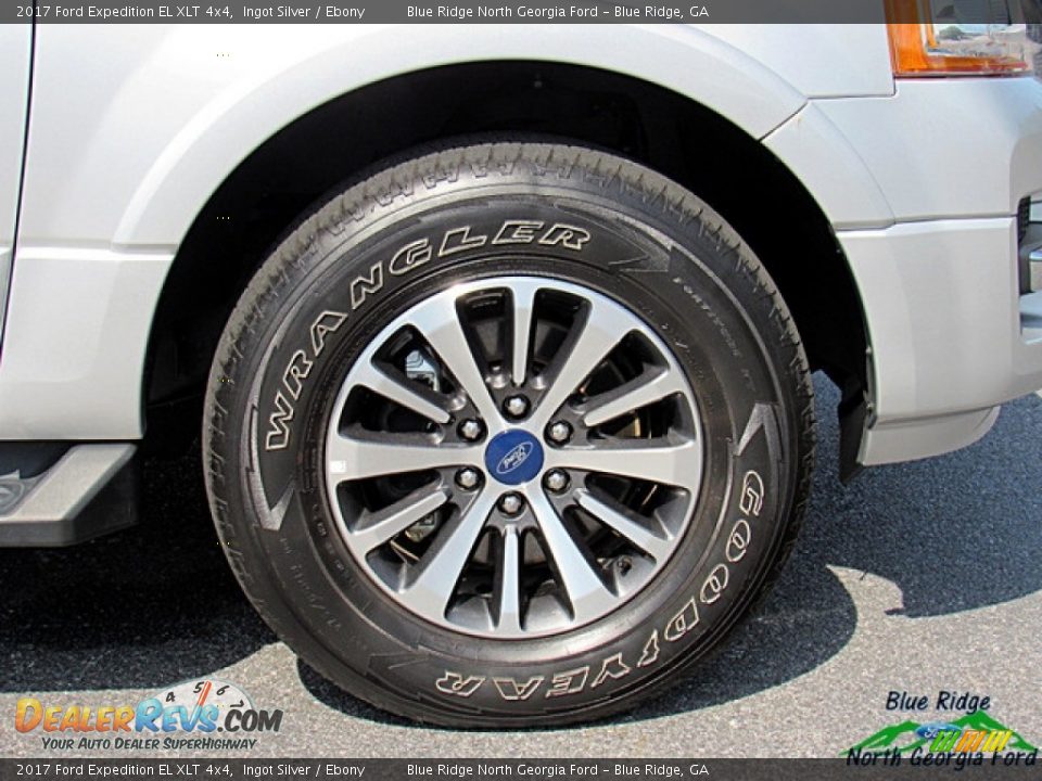 2017 Ford Expedition EL XLT 4x4 Ingot Silver / Ebony Photo #9