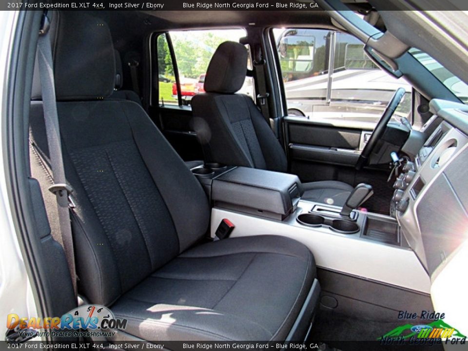 2017 Ford Expedition EL XLT 4x4 Ingot Silver / Ebony Photo #11