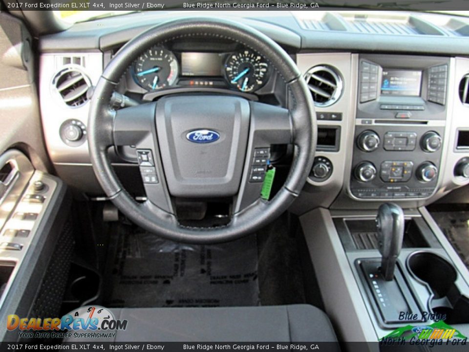 2017 Ford Expedition EL XLT 4x4 Ingot Silver / Ebony Photo #15