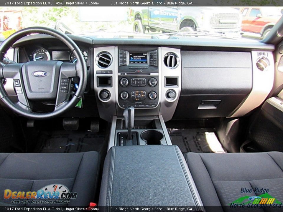 2017 Ford Expedition EL XLT 4x4 Ingot Silver / Ebony Photo #16