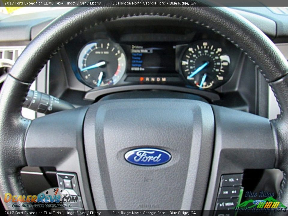2017 Ford Expedition EL XLT 4x4 Ingot Silver / Ebony Photo #17