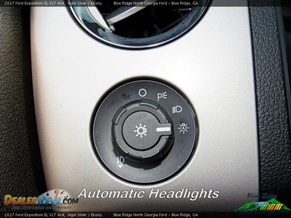 2017 Ford Expedition EL XLT 4x4 Ingot Silver / Ebony Photo #22