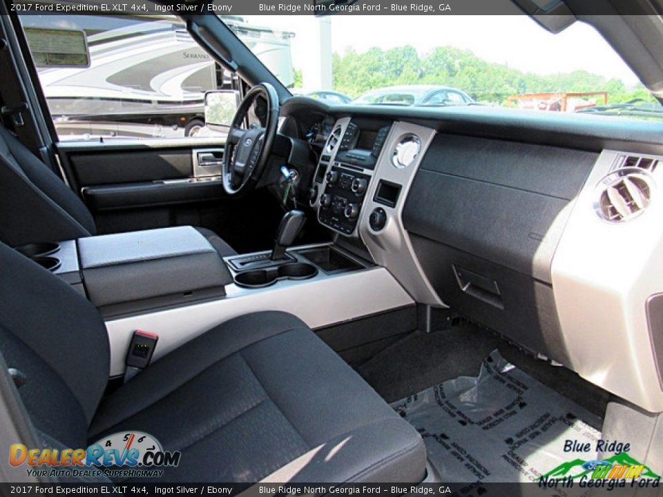 2017 Ford Expedition EL XLT 4x4 Ingot Silver / Ebony Photo #27