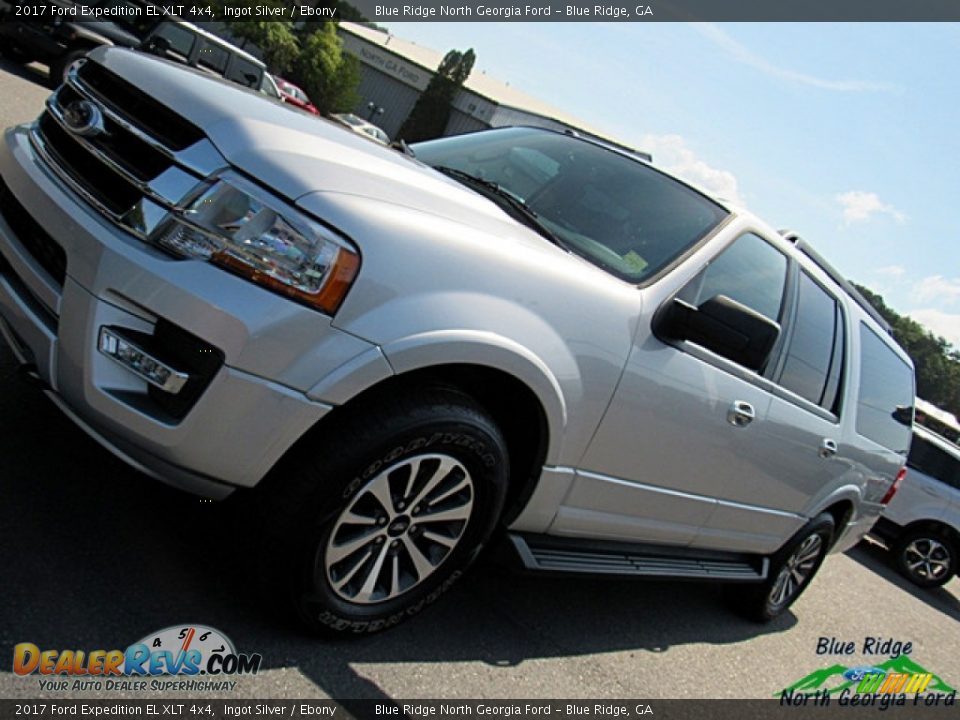 2017 Ford Expedition EL XLT 4x4 Ingot Silver / Ebony Photo #29