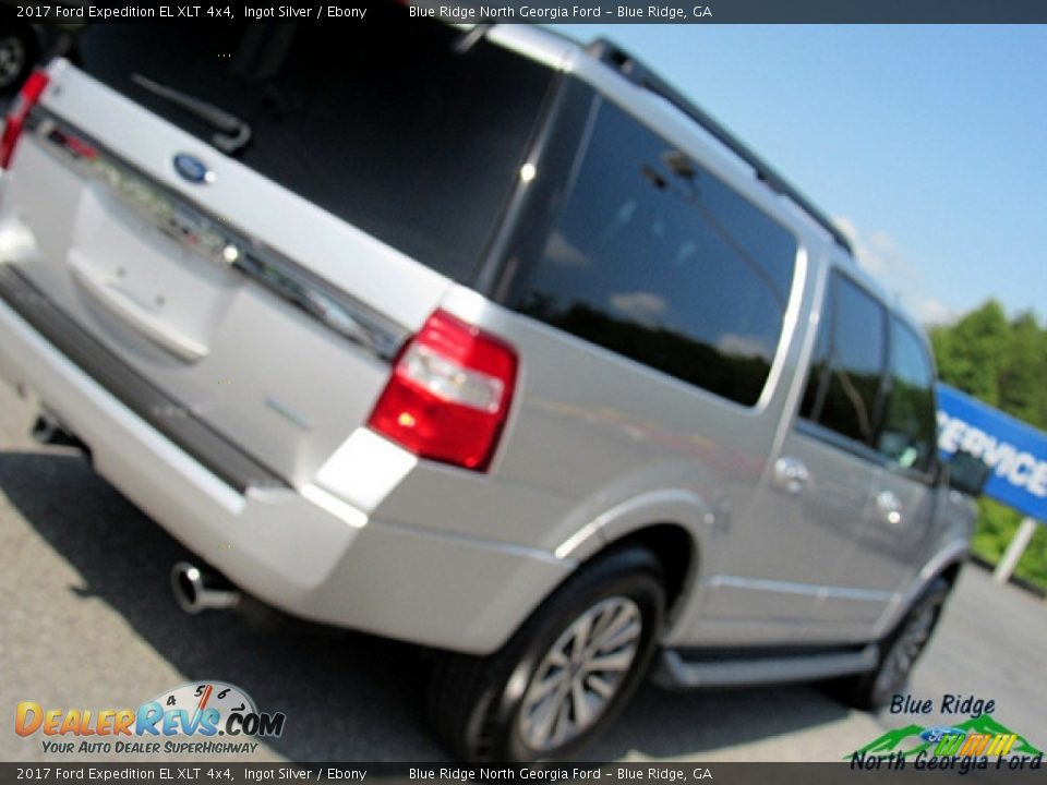 2017 Ford Expedition EL XLT 4x4 Ingot Silver / Ebony Photo #31