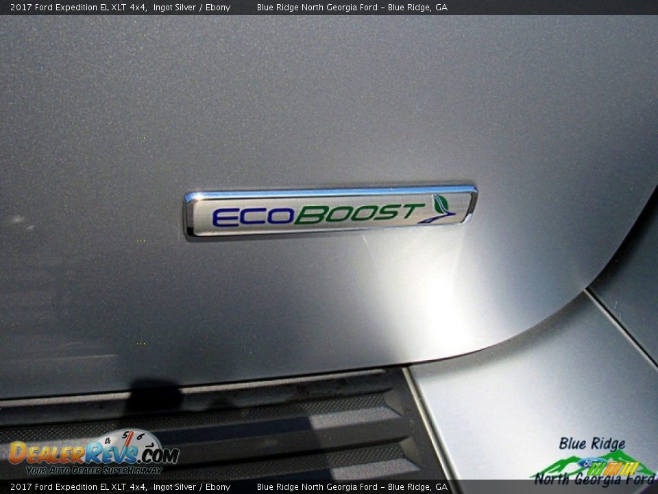 2017 Ford Expedition EL XLT 4x4 Ingot Silver / Ebony Photo #34