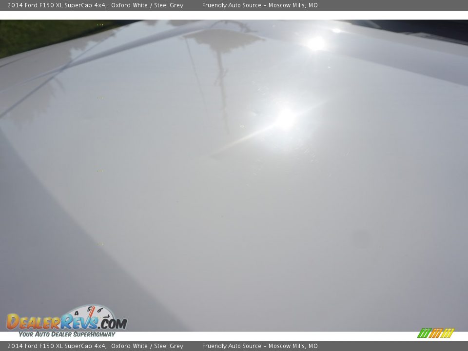 2014 Ford F150 XL SuperCab 4x4 Oxford White / Steel Grey Photo #27