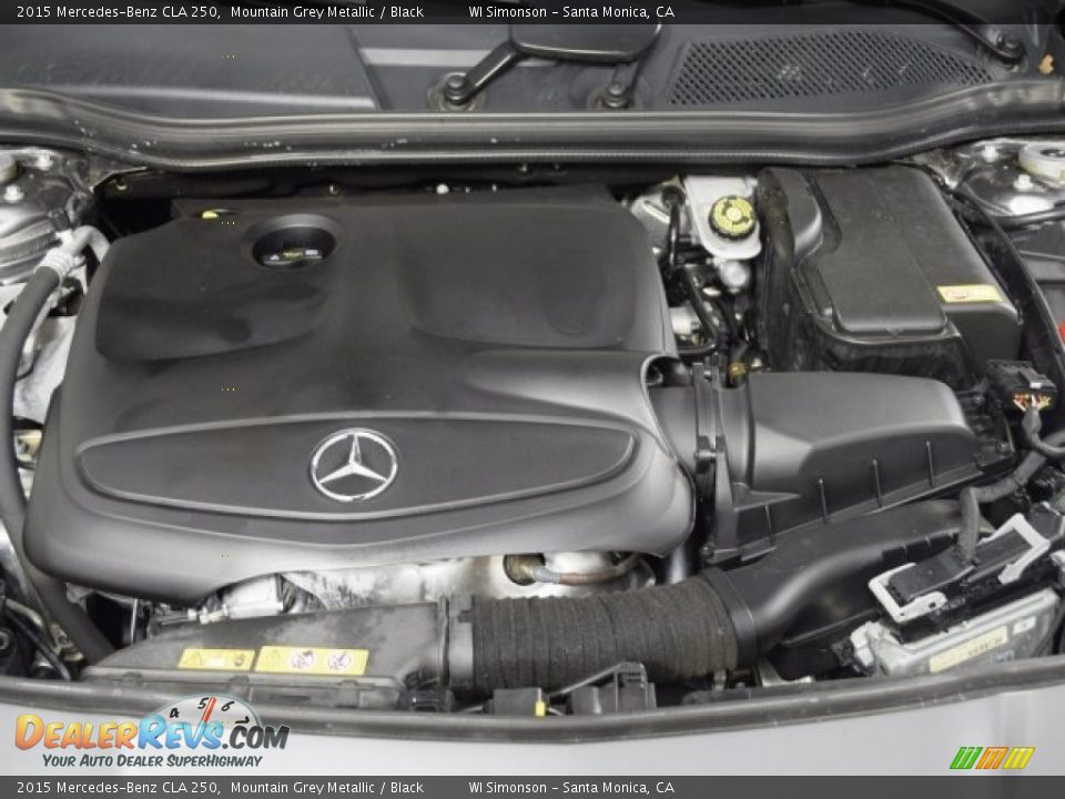 2015 Mercedes-Benz CLA 250 Mountain Grey Metallic / Black Photo #20