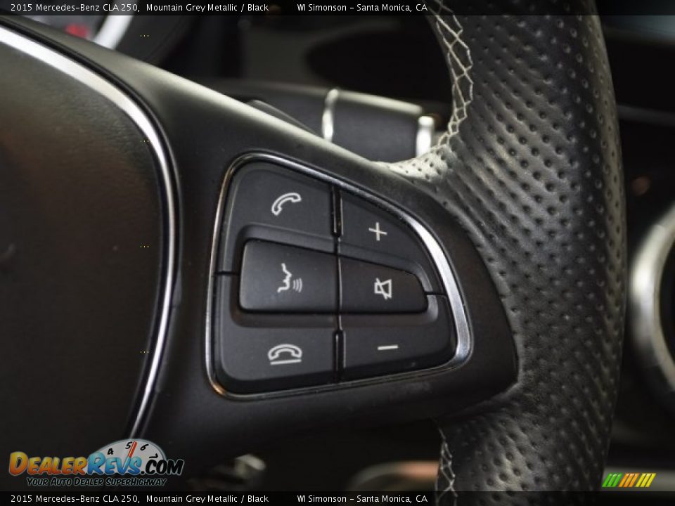 2015 Mercedes-Benz CLA 250 Mountain Grey Metallic / Black Photo #28