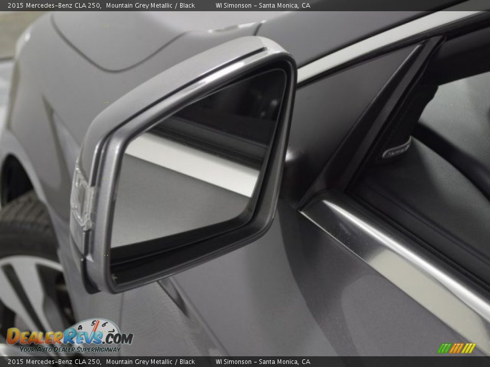 2015 Mercedes-Benz CLA 250 Mountain Grey Metallic / Black Photo #34