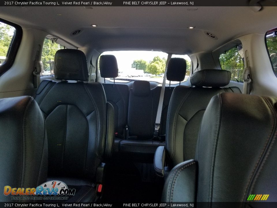 2017 Chrysler Pacifica Touring L Velvet Red Pearl / Black/Alloy Photo #22