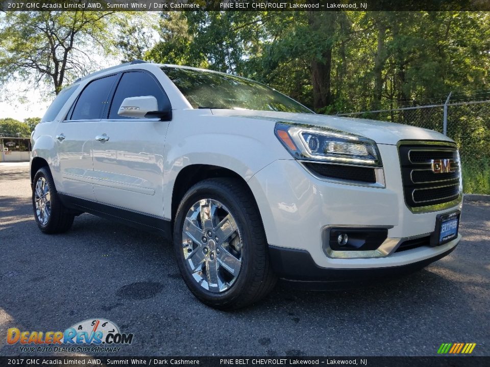 2017 GMC Acadia Limited AWD Summit White / Dark Cashmere Photo #2