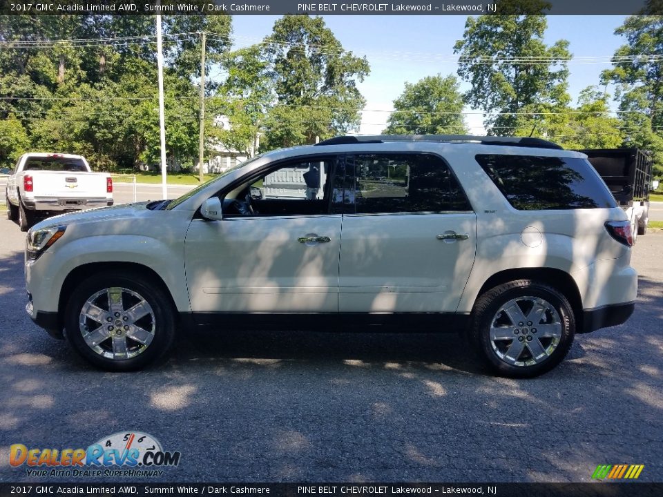 2017 GMC Acadia Limited AWD Summit White / Dark Cashmere Photo #5