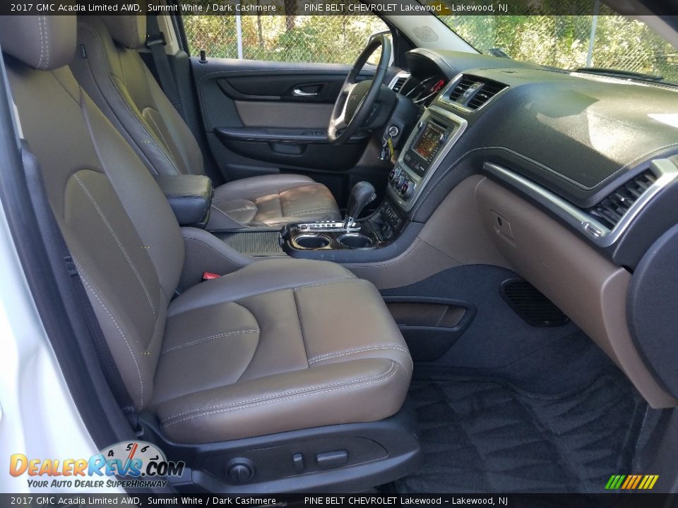 2017 GMC Acadia Limited AWD Summit White / Dark Cashmere Photo #12
