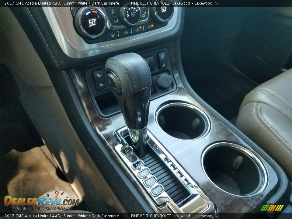 2017 GMC Acadia Limited AWD Summit White / Dark Cashmere Photo #25