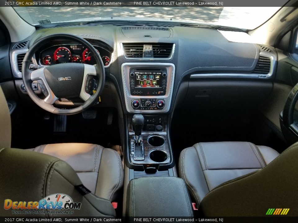 2017 GMC Acadia Limited AWD Summit White / Dark Cashmere Photo #26