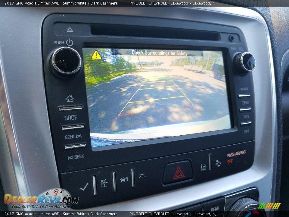 2017 GMC Acadia Limited AWD Summit White / Dark Cashmere Photo #27