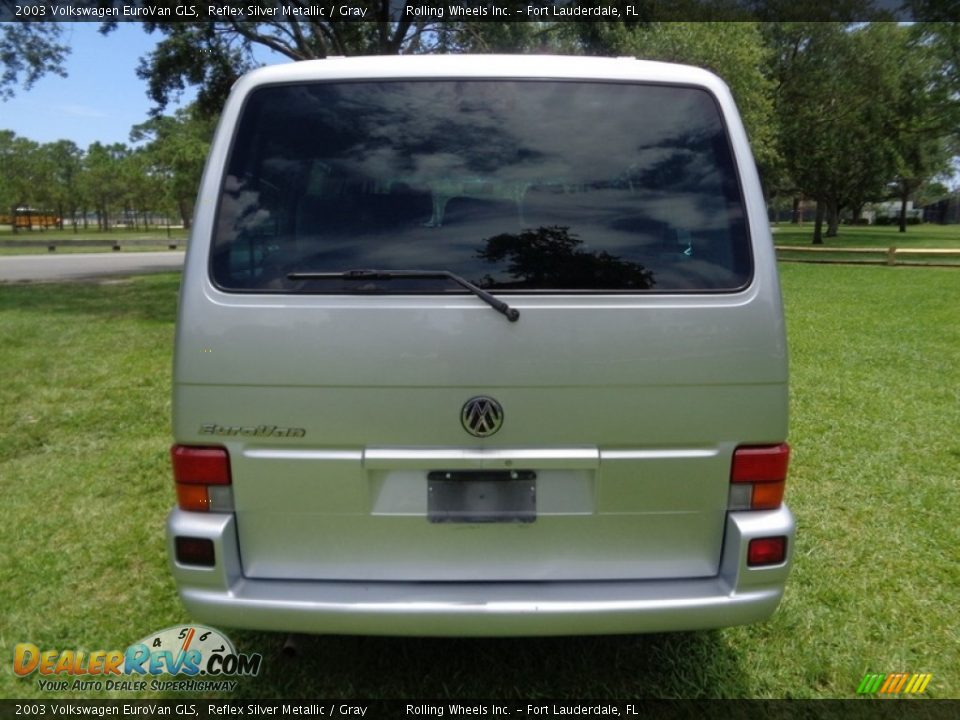 2003 Volkswagen EuroVan GLS Reflex Silver Metallic / Gray Photo #7