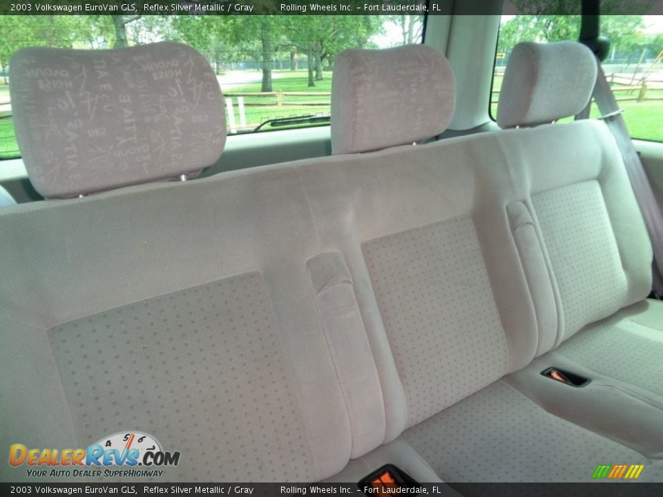 2003 Volkswagen EuroVan GLS Reflex Silver Metallic / Gray Photo #8
