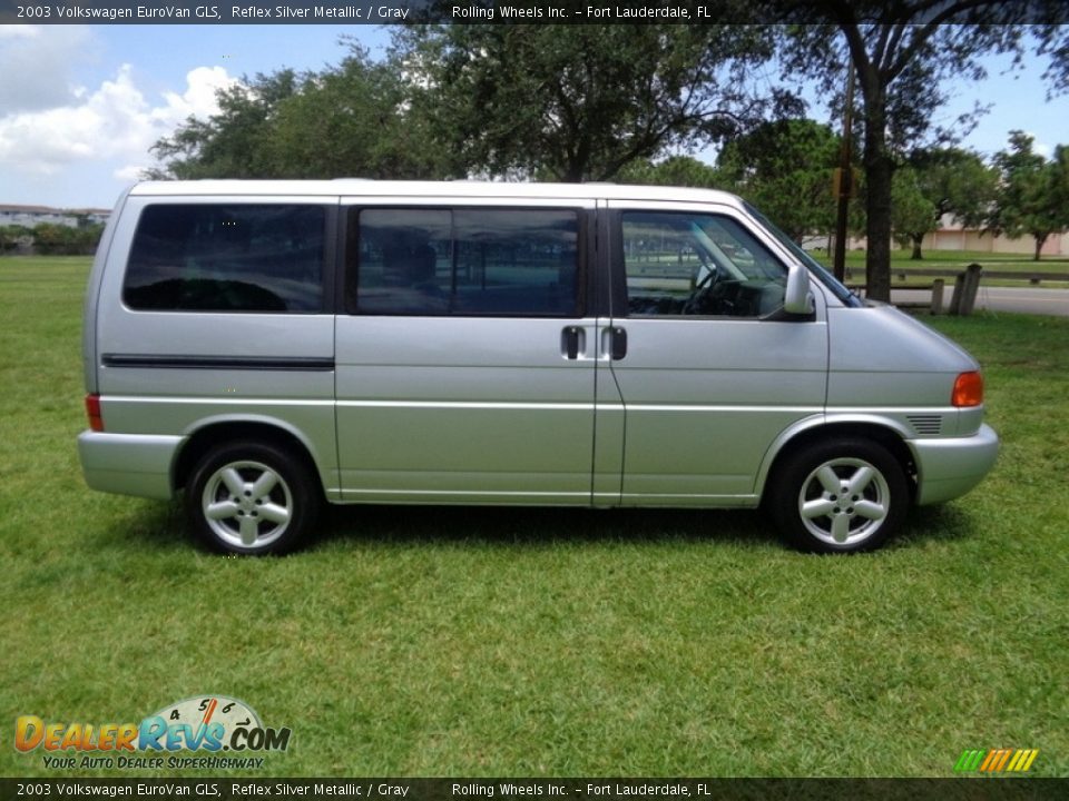 2003 Volkswagen EuroVan GLS Reflex Silver Metallic / Gray Photo #11