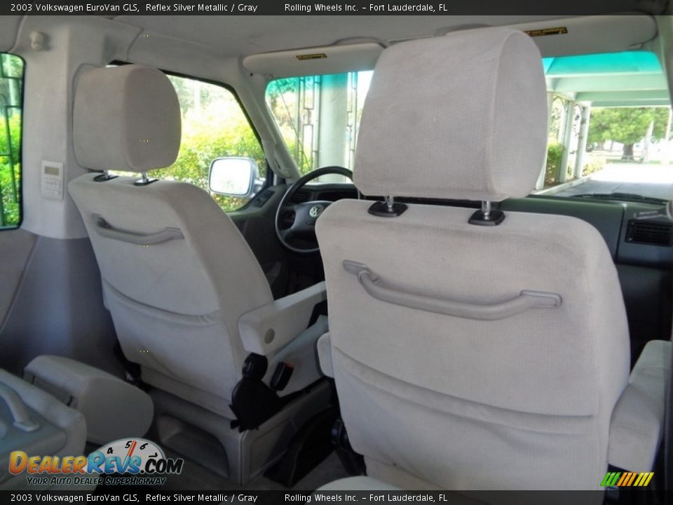 2003 Volkswagen EuroVan GLS Reflex Silver Metallic / Gray Photo #14