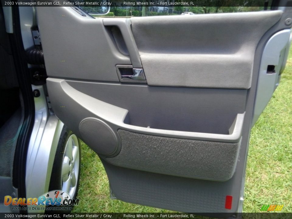 2003 Volkswagen EuroVan GLS Reflex Silver Metallic / Gray Photo #21
