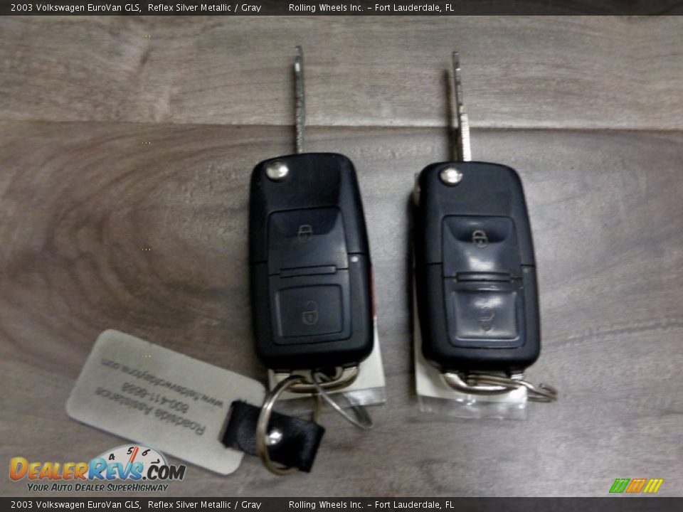 2003 Volkswagen EuroVan GLS Reflex Silver Metallic / Gray Photo #25