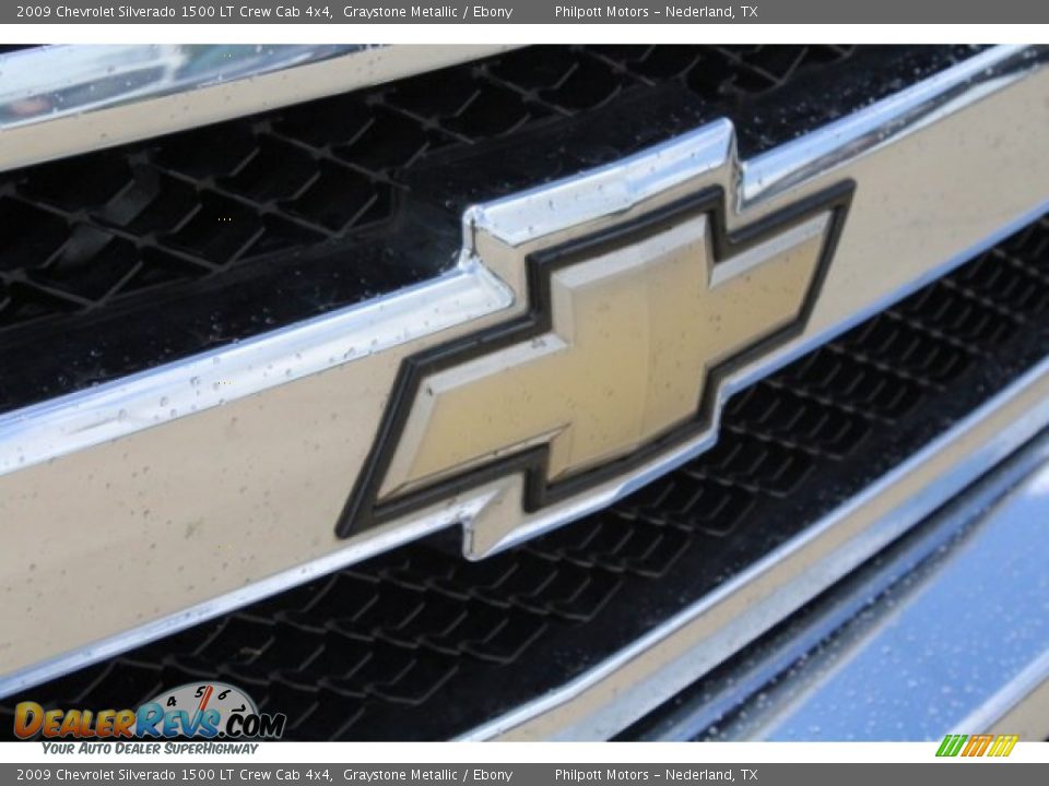 2009 Chevrolet Silverado 1500 LT Crew Cab 4x4 Graystone Metallic / Ebony Photo #11