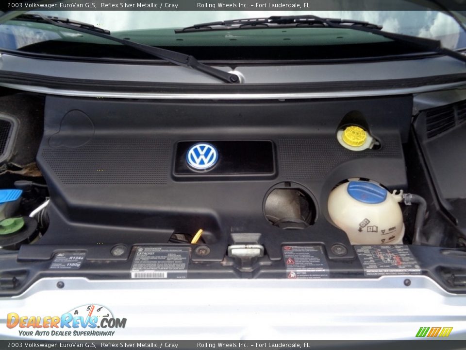 2003 Volkswagen EuroVan GLS Reflex Silver Metallic / Gray Photo #34