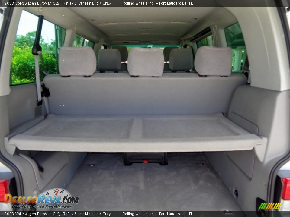 2003 Volkswagen EuroVan GLS Reflex Silver Metallic / Gray Photo #35
